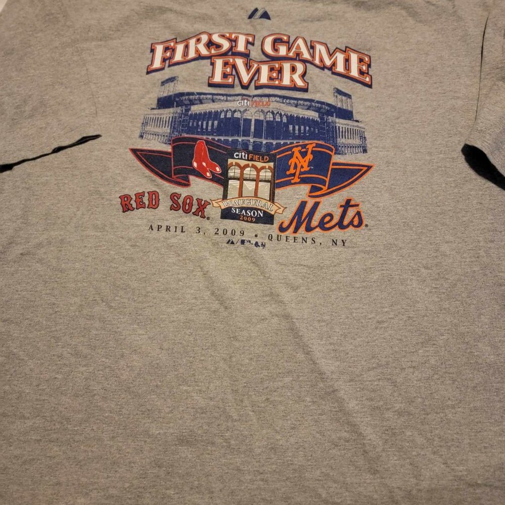 First Ever Game at Citi Field 2009 Mets vs Red Sox